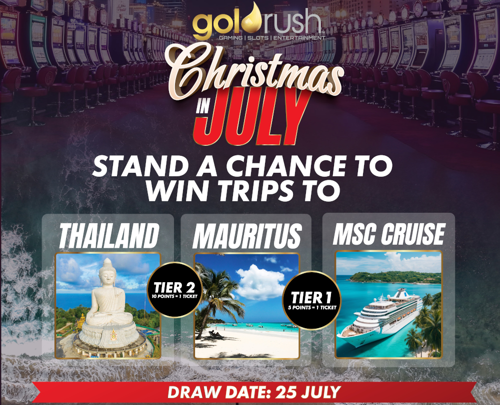 Christmas in July Bushbuckridge, Winter Gets Loud & Lucky